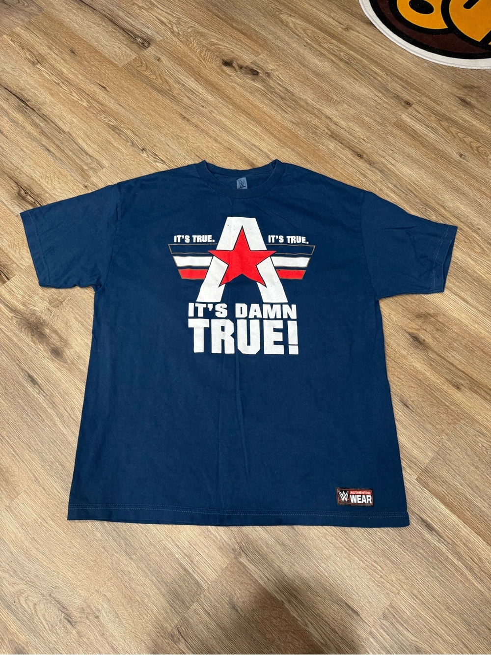 WWE Authentic 2017 Kurt Angle It’s Damn True Wrestling Shirt Men’s